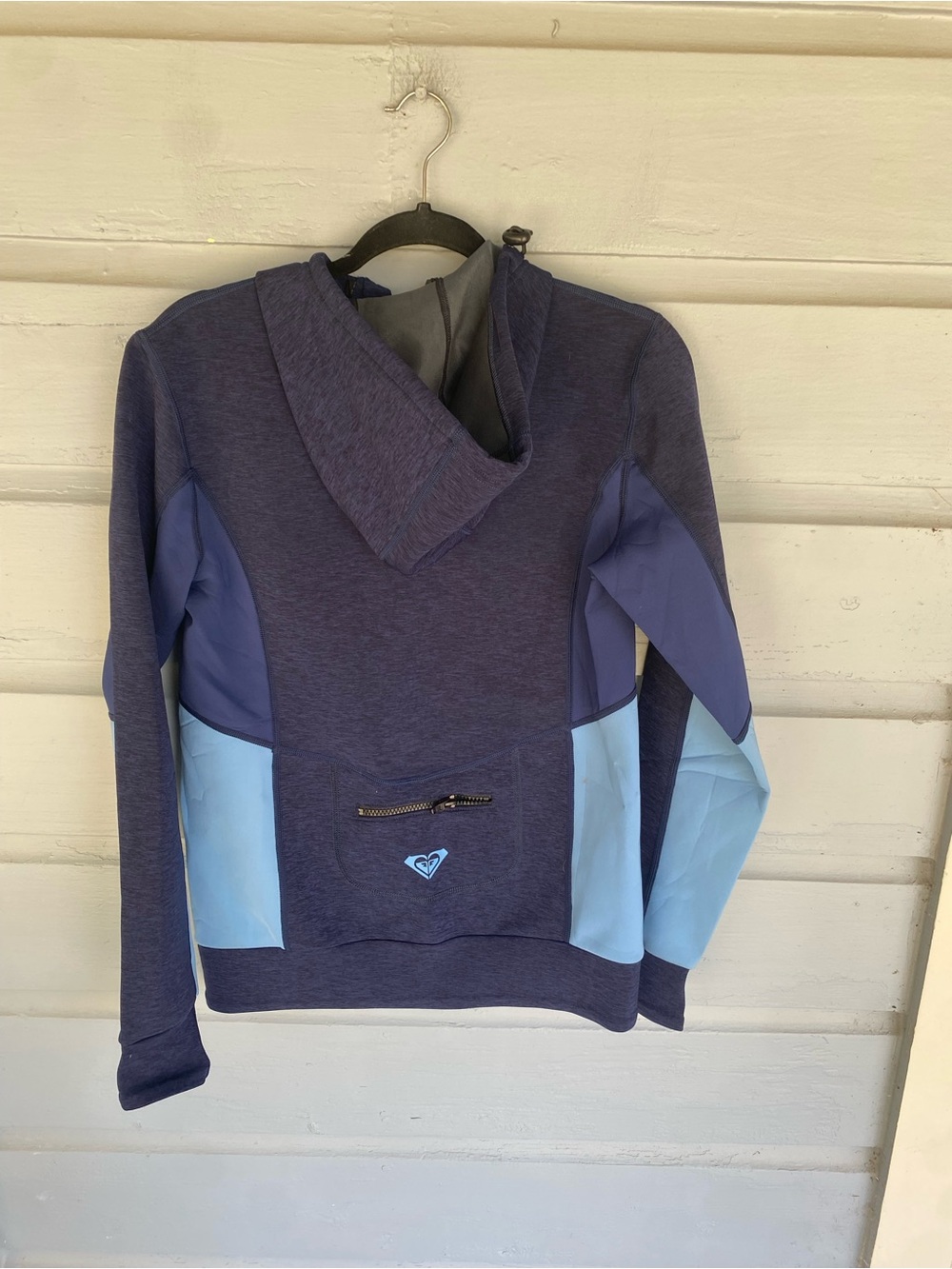 ROXY Women's SALT WATER Technical ZIP UP WETSUIT TOP /Hoodie KPGH Size 12 NWT - Picture 7 of 9